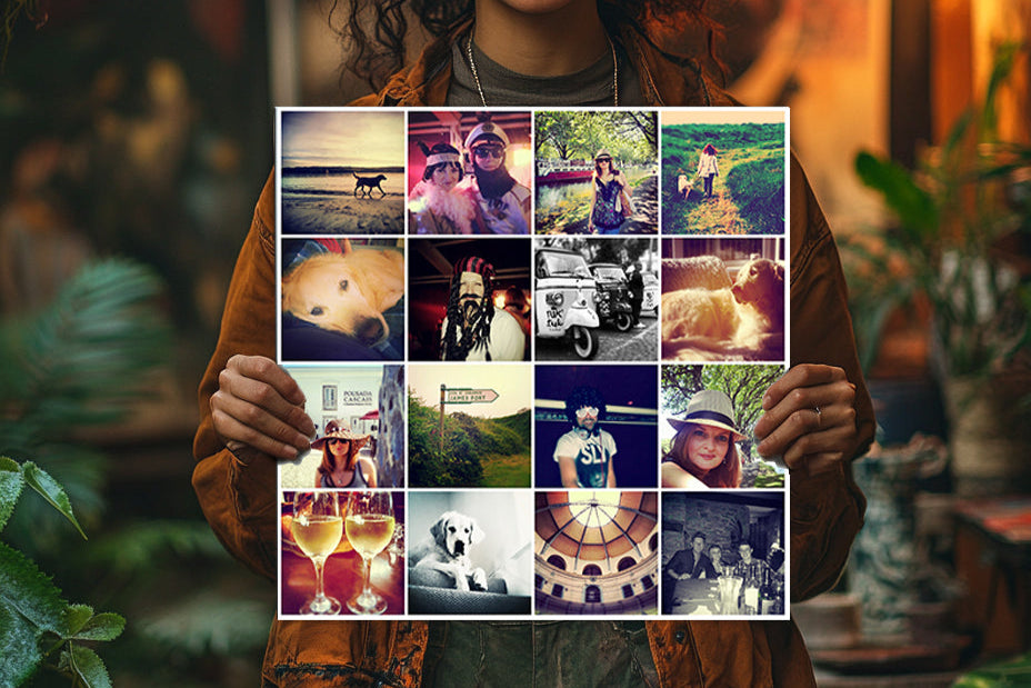 Photo Grid Canvas 4x4