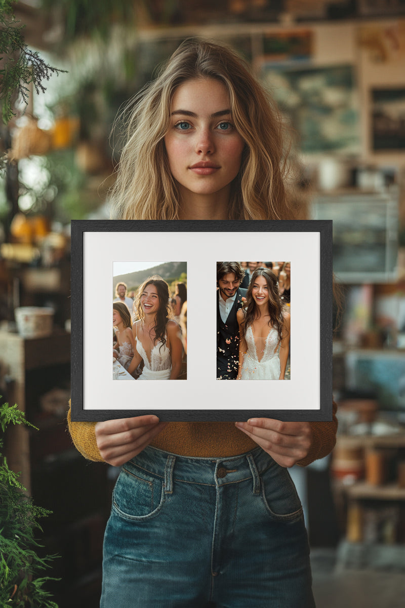 Double Aperture Collage Frame