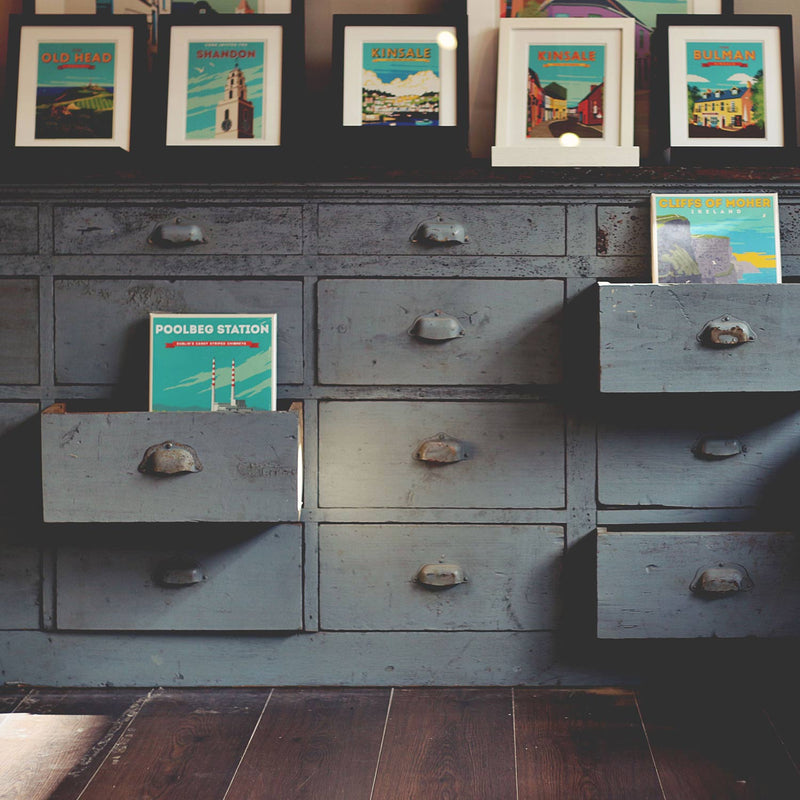 Retro Travel Posters Ireland
