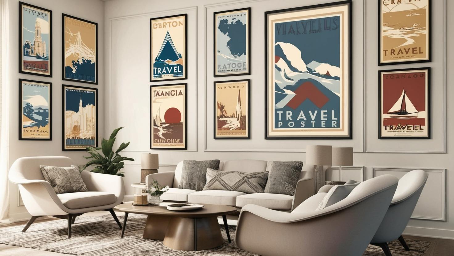 How to Decorate with Vintage Posters Without Looking Dated