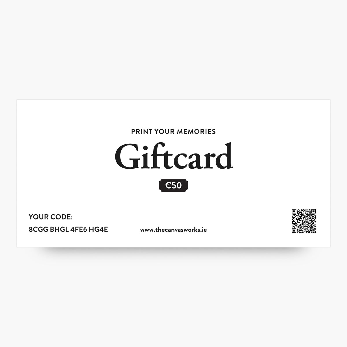 Der Canvas Works Geschenkgutschein
