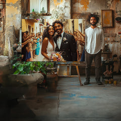 150x100cm photo on canvas