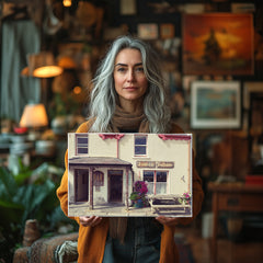 Photo on Canvas 45x30cm