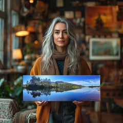 60x20cm panoramic photo on canvas print