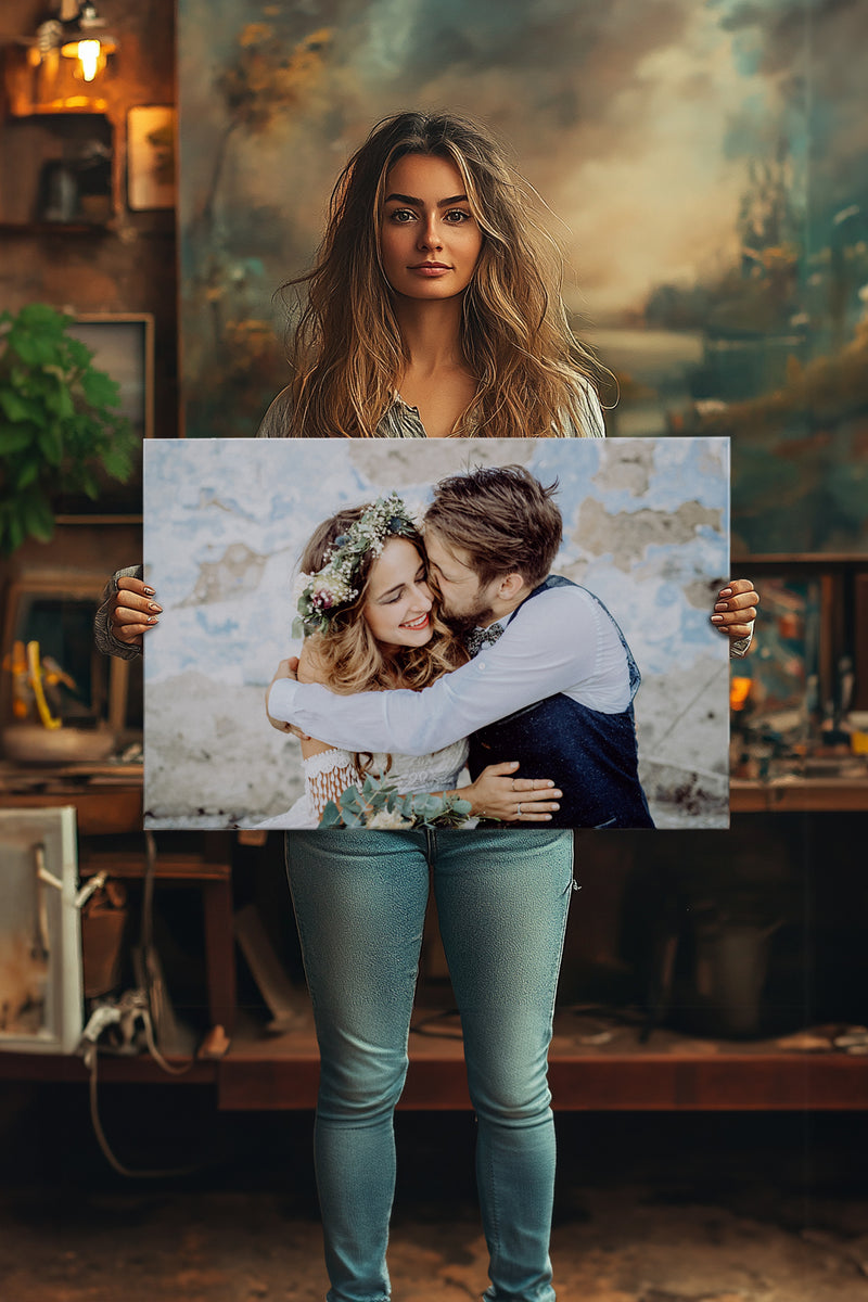 75x50cm Photo on Canvas