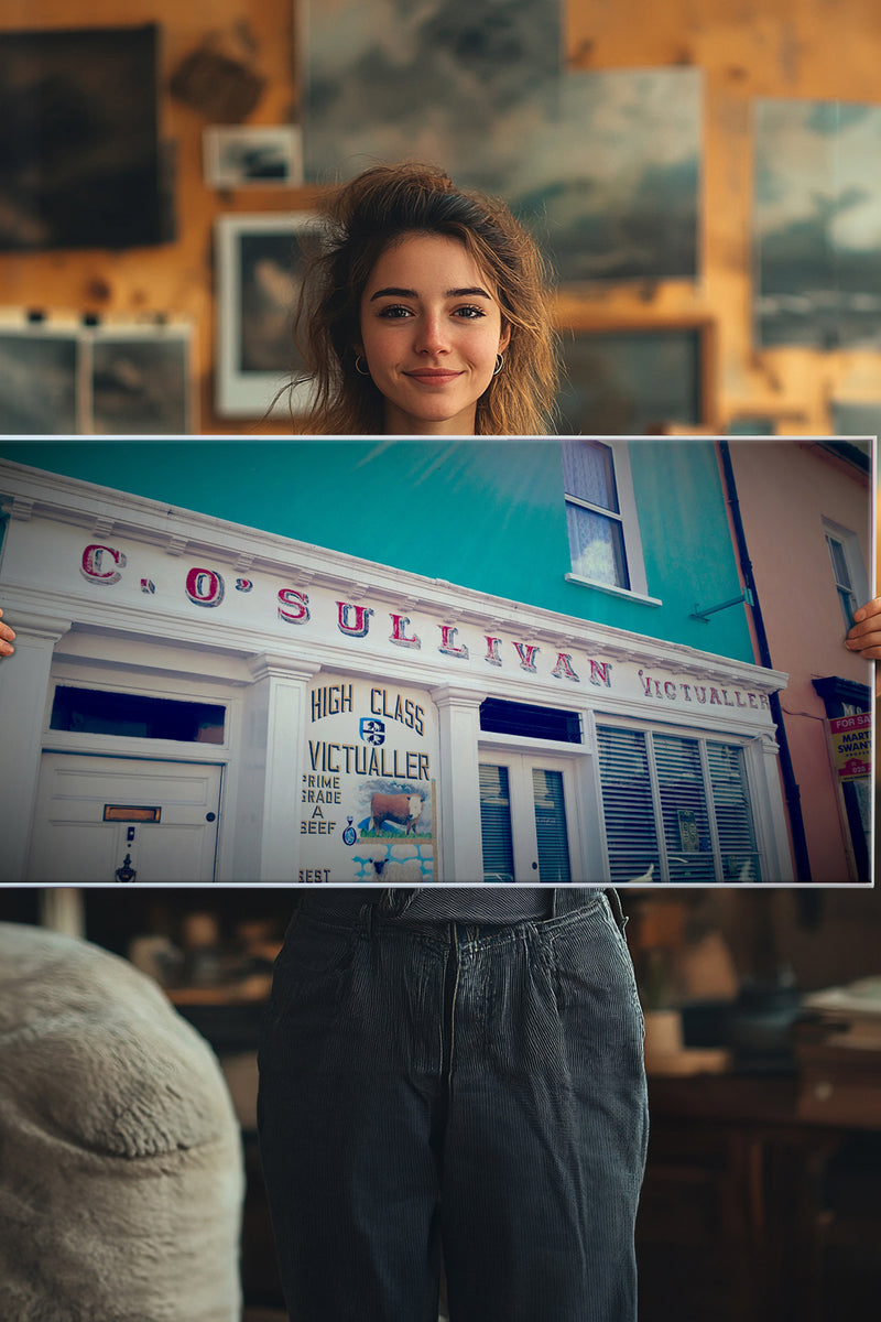 80x40cm panoramic photo on canvas print