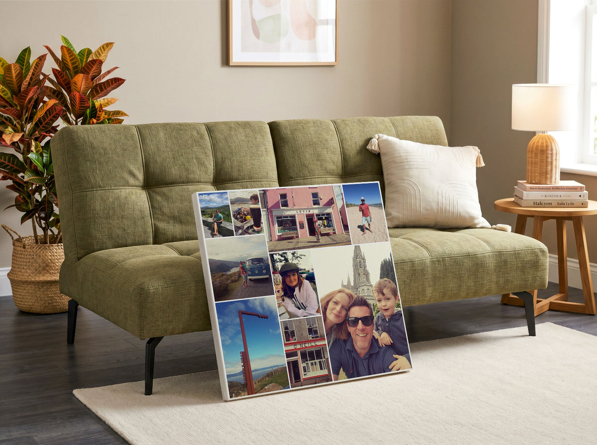 Bespoke Square Canvas Collage 