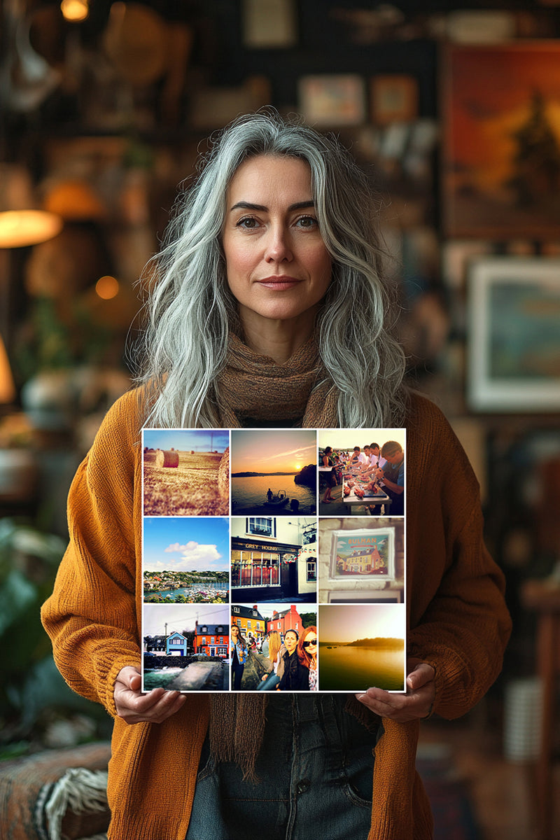 Photo Grid Canvas Collage Ireland