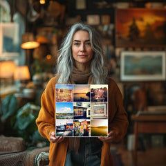 Photo Grid Canvas • 3x3