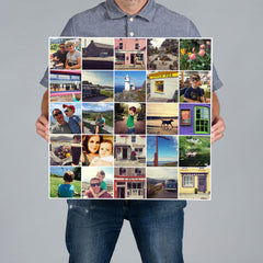 Fotoraster-Leinwand • 5x5