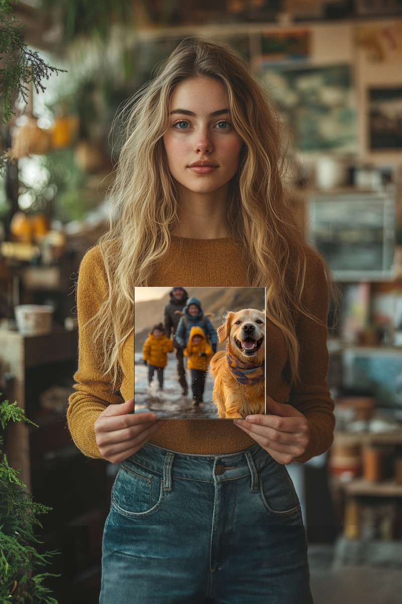 Christmas Canvas Print Square