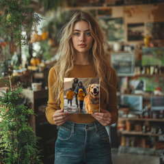 Christmas Canvas Print Square