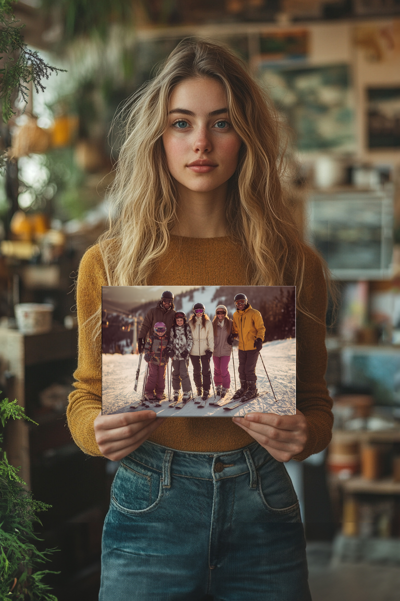 Christmas Canvas Photo Gift
