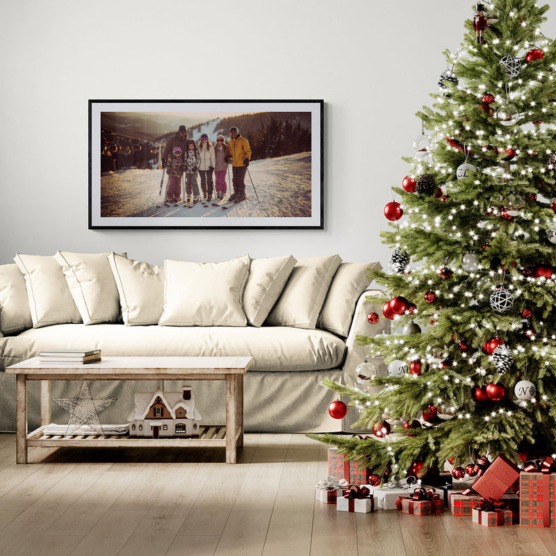 Panoramic Christmas Framed Prints