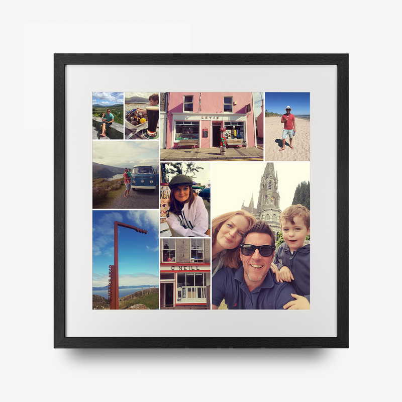 Bespoke Square Framed Collage