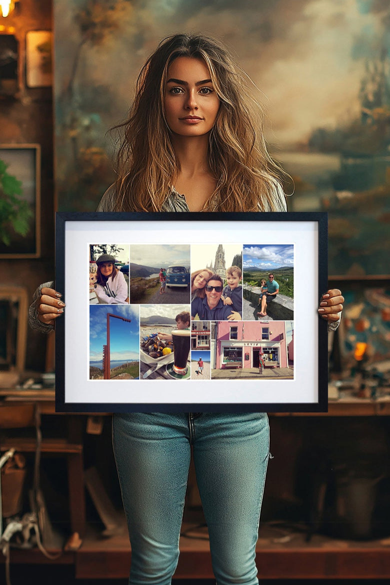 Framed Custom Collage
