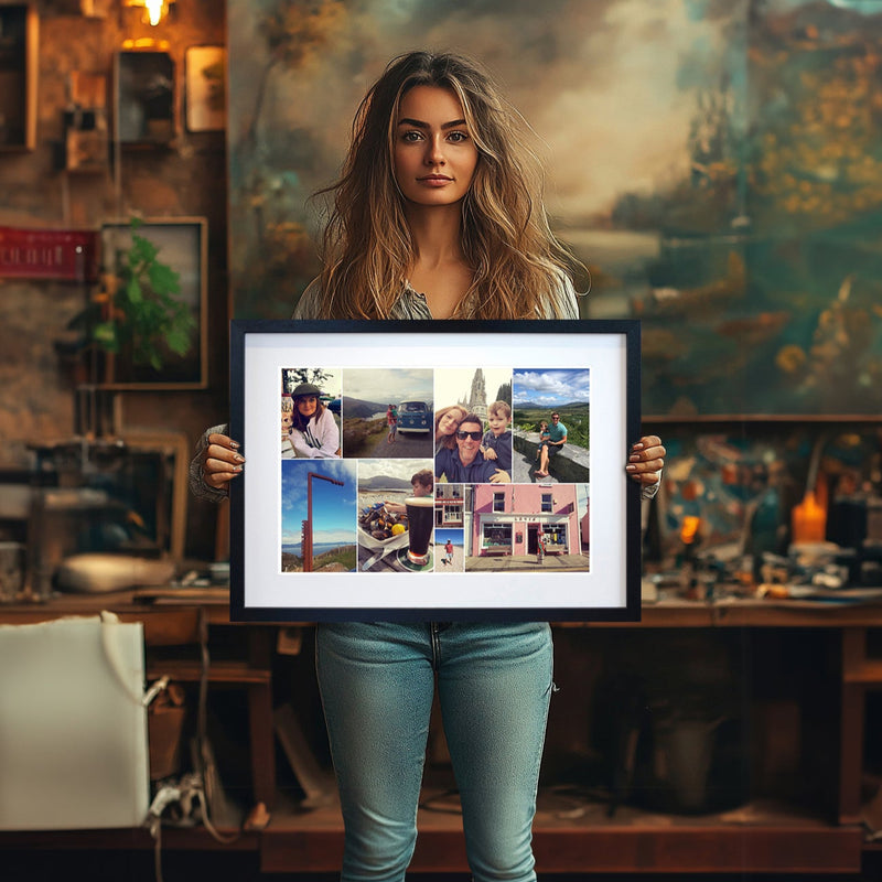 Framed Custom Collage