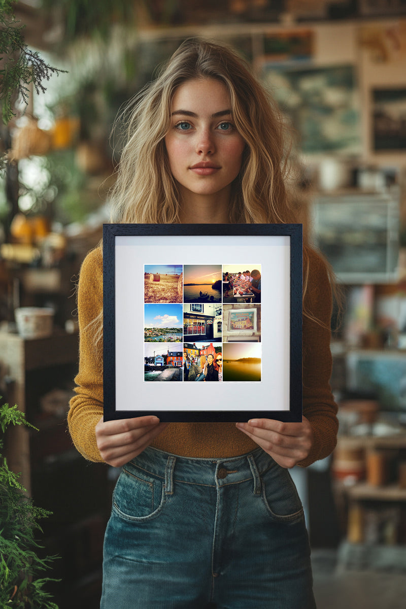 Photo Grid Frames 3x3
