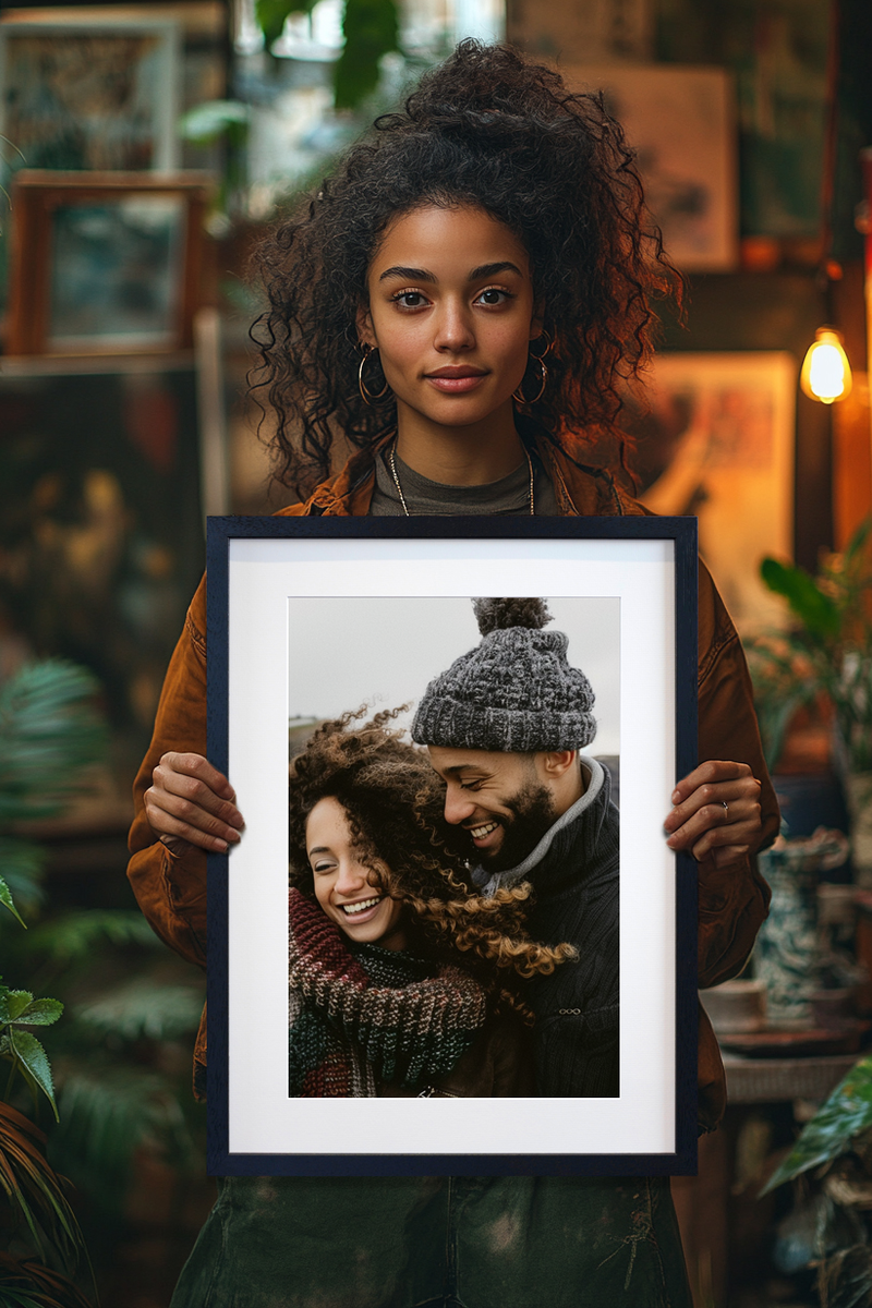 Valentine's Framed Print • Portrait