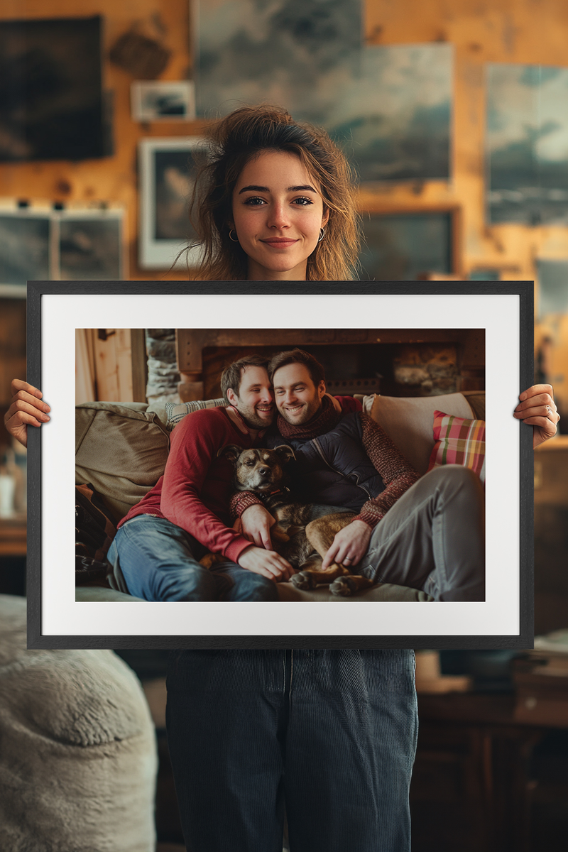 Valentine's Day Framed Photo Gift Ireland