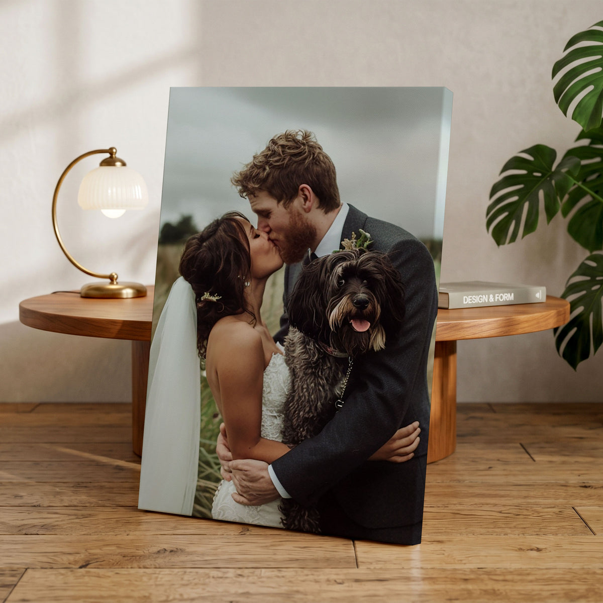 Wedding Photos on Canvas
