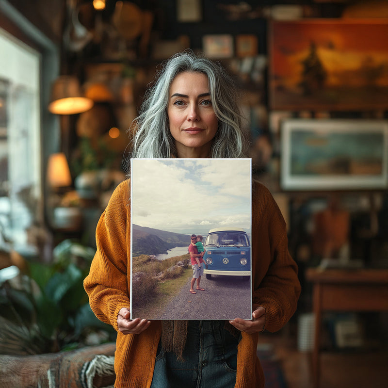 Holz-Fotoblock • Hochformat